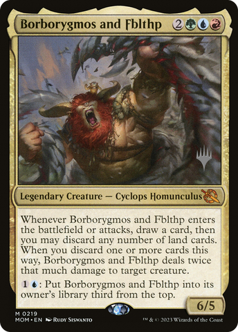 Borborygmos et Fblthp (Booster de démo) [Promos de L'invasion des machines]