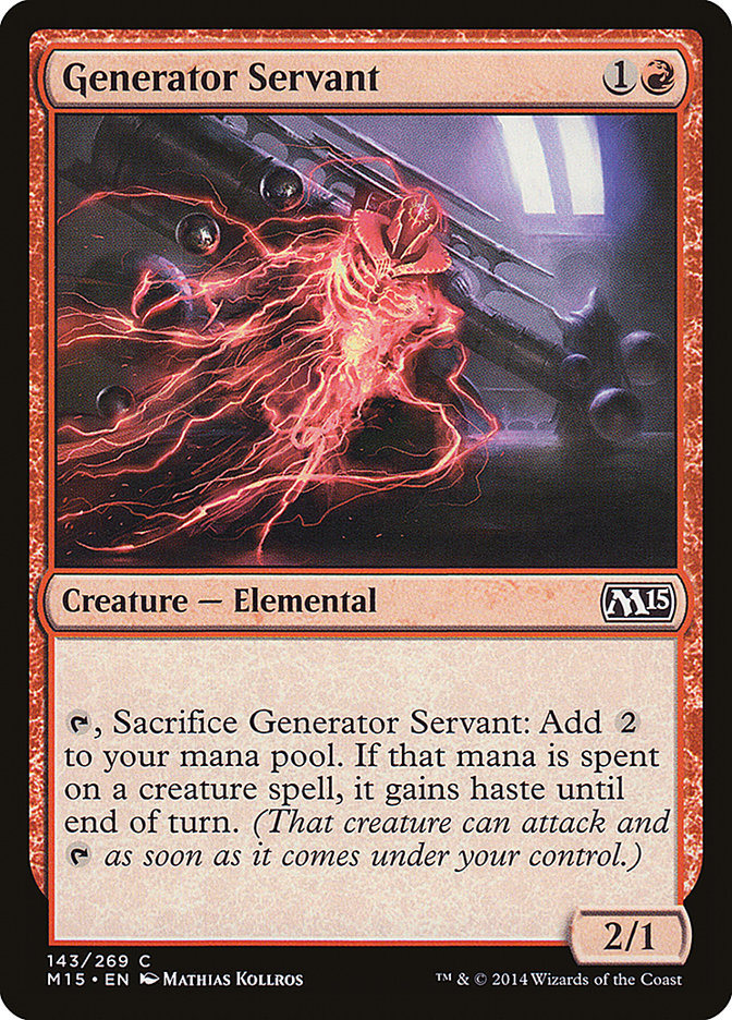 Servante du générateur [Magic 2015]