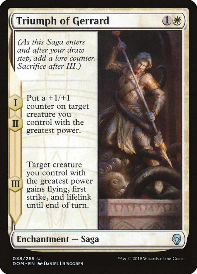 El Triunfo de Gerrard [Dominaria]