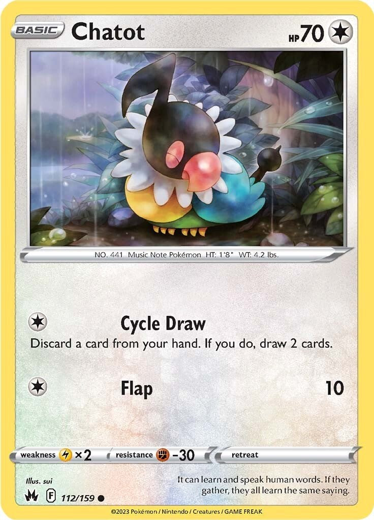 Chatot (112/159) [Espada y Escudo: Cenit Supremo]