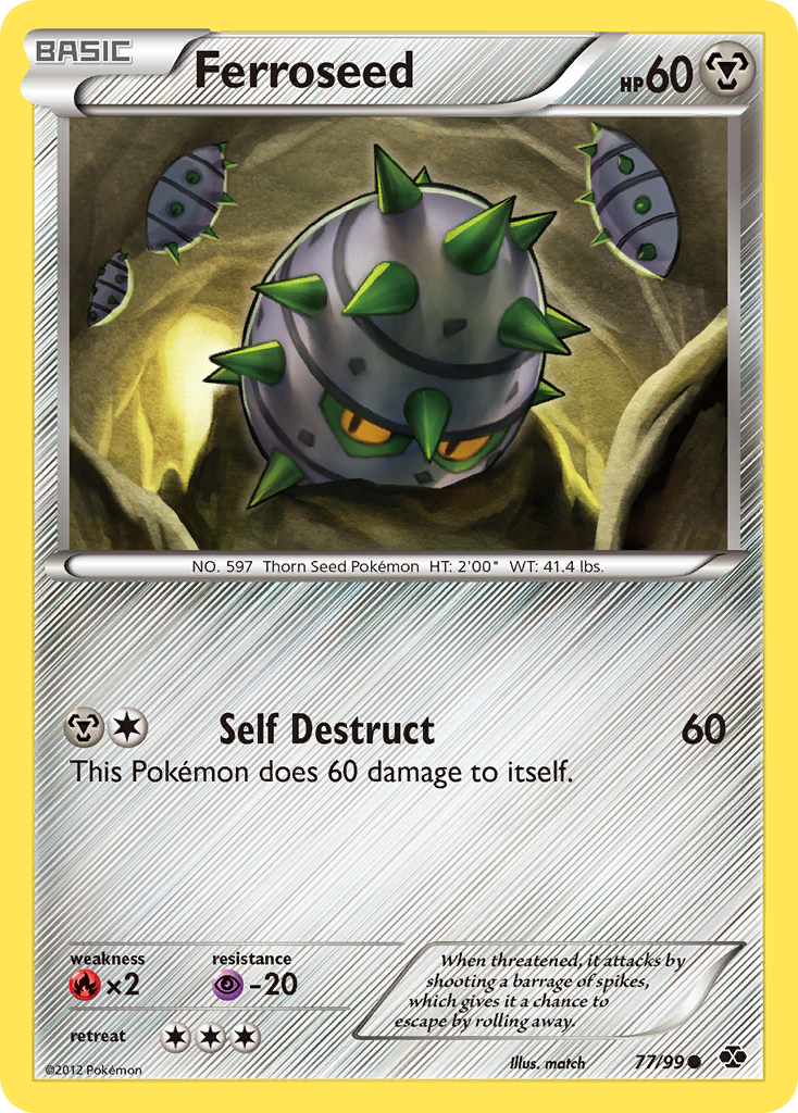 Ferrothorn (77/99) [Noir & Blanc : Destinées Futures]