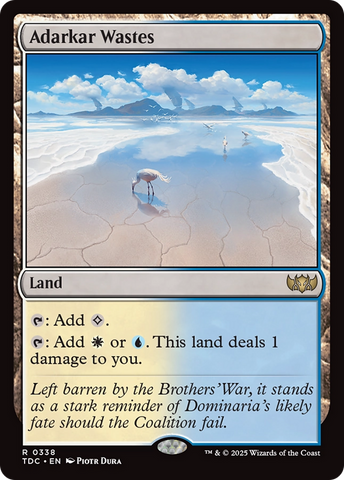Landes d'Adarkar [Commander Tarkir : Tempête de dragons]