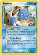Blastoise (14/100) (Promo Campeonato Nacional) [EX: Guardianes de Cristal]