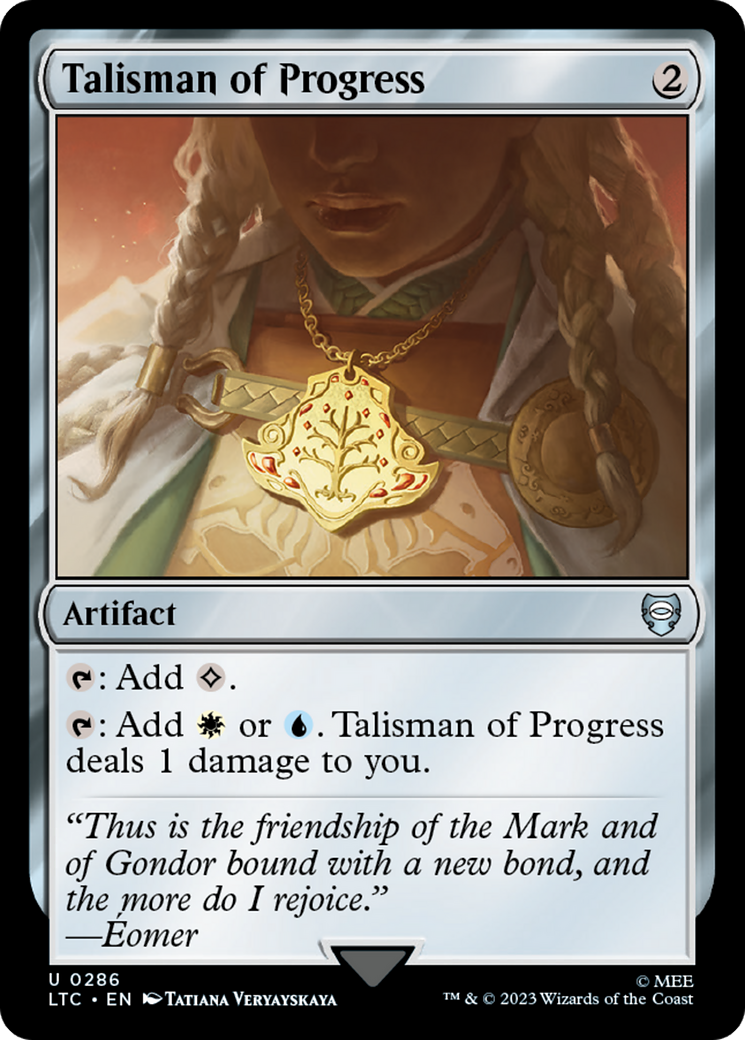 Talisman du progrès [Le Seigneur des Anneaux : Contes de la Terre du Milieu Commander]