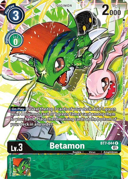 Betamon [BT7-044] (Arte Alternativo) [Next Adventure]