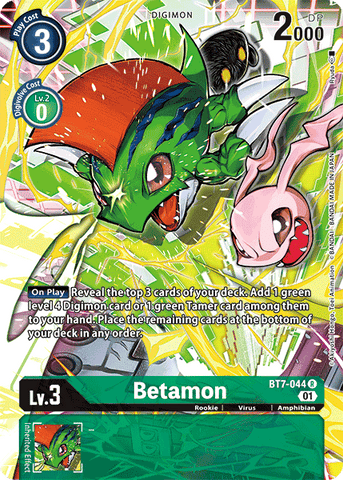 Betamon [BT7-044] (Arte Alternativo) [Next Adventure]