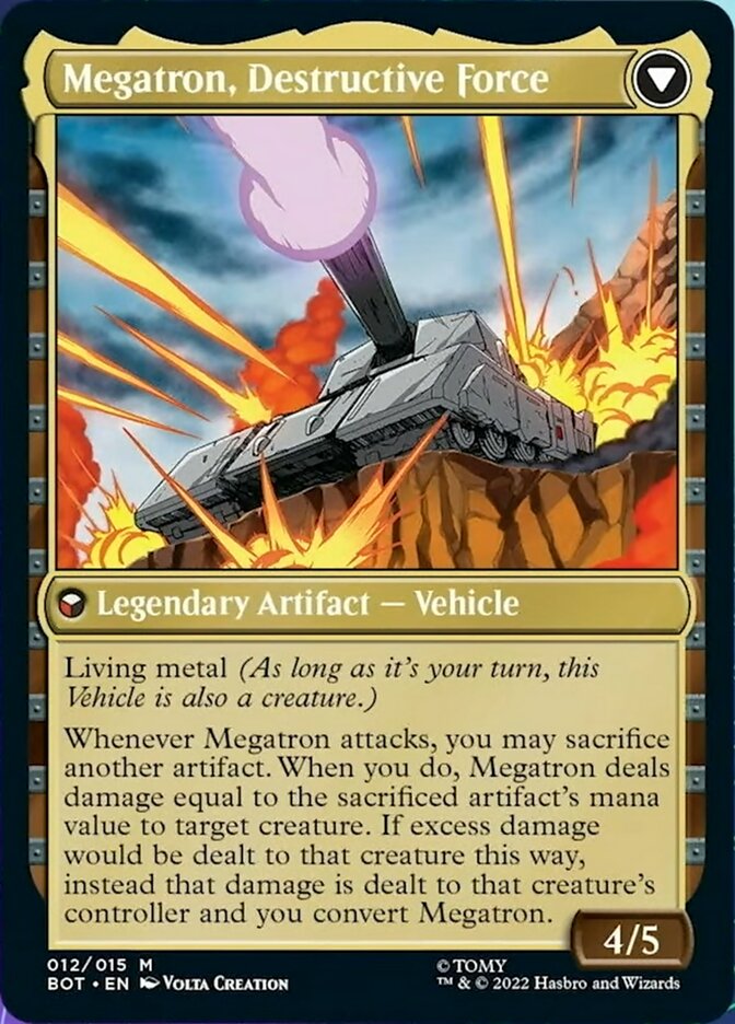 Mégatron, tyran // Mégatron, force destructrice [Transformers]