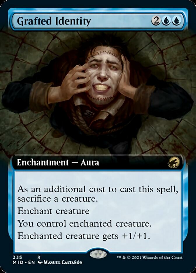 Identité greffée (Extended Art) [Innistrad: Chasse de minuit]