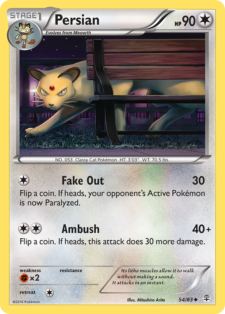 Persian (54/83) [XY: Générations]