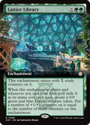 Biblioteca de celosía (arte extendido) [Commander de Secretos de Strixhaven]