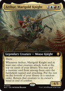 Arthur, chevalier souci (Extended Art) [Bloomburrow Commander]