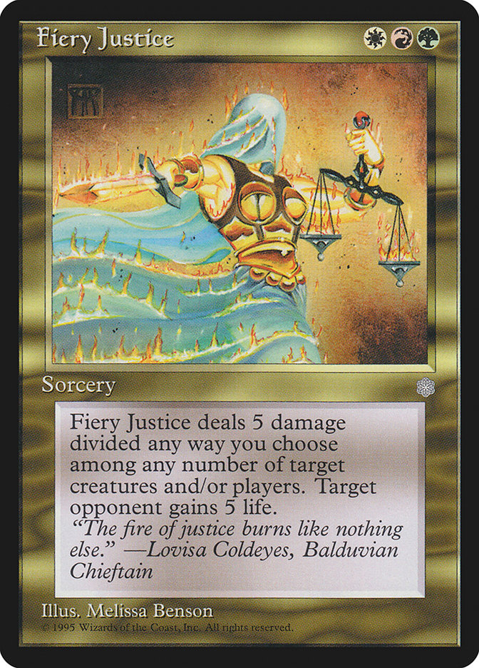 Justice enflammée [Ère glaciaire]