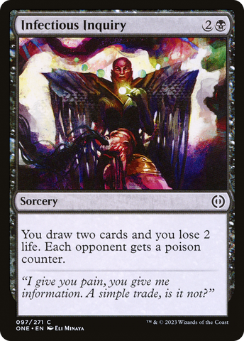 Indagación infecciosa [Phyrexia: Todo será uno]