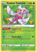 Tsareena Radiante (016/195) [Espada y Escudo: Tempestad Plateada]