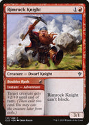 Caballero de Cresta Rocosa // Avalancha [Trono de Eldraine]