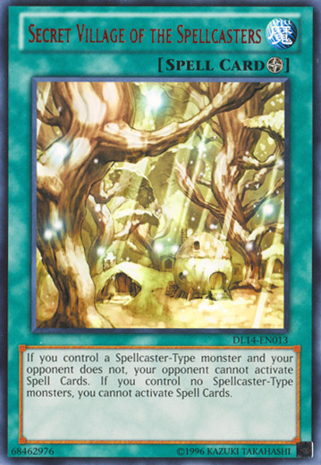 Village Secret des Magiciens (Rouge) [DL14-FR013] Rare