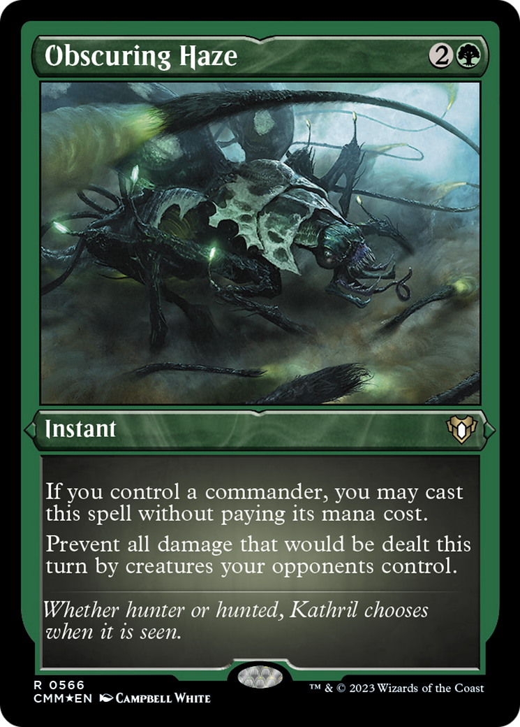 Brume obscurcissante (gravure métallisée) [Commander Masters]