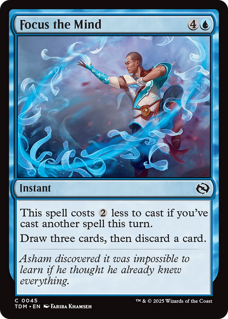 Concentrer l'esprit [Tarkir : Rafale draconique]