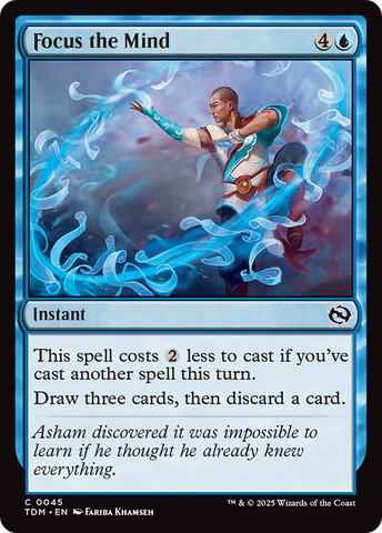 Enfocar la mente [Tarkir: Tormenta de dragones]