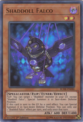 Shaddoll Faucon [BLHR-EN080] Ultra Rare