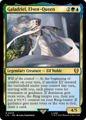 Galadriel, Reina élfica [Magic: The Gathering – El Señor de los Anillos: relatos de la Tierra Media Commander]
