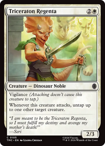 Regenta Tricératon [Commandant Tortues Ninja]