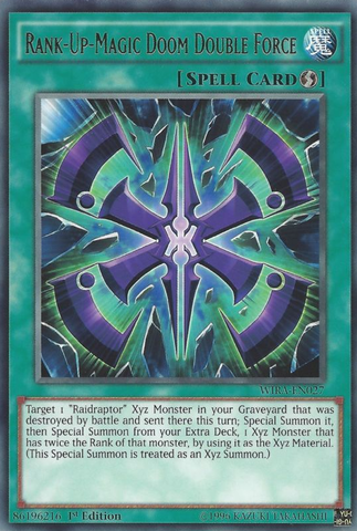 Magie-Rang-Plus Double Force Mortelle [WIRA-FR027] Rare