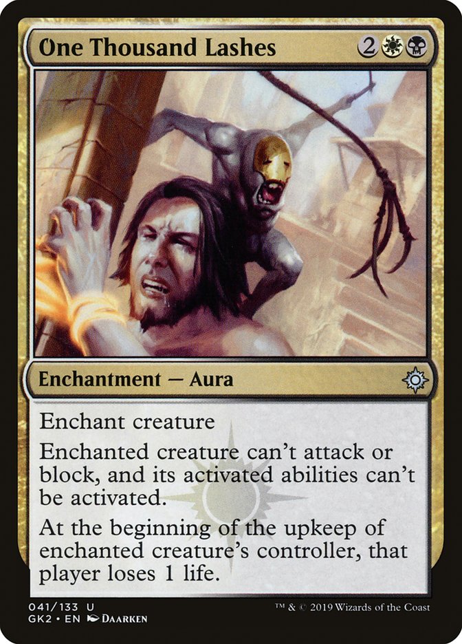 Mille fouets [Kit de guilde Allégeance de Ravnica]
