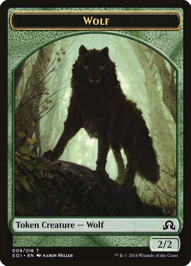 Jeton Loup [Jetons Ténèbres sur Innistrad]