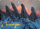 Montagne (275) Carte d'art (Signature estampée or) [Donjons & Dragons : Aventures dans les Royaumes Oubliés Série d'art]