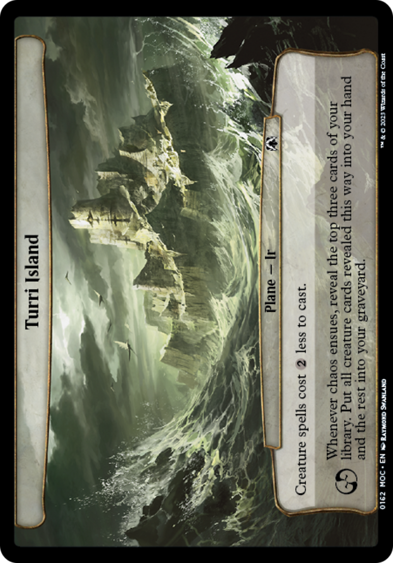 Isla Turri [Marcha de la máquina Commander]