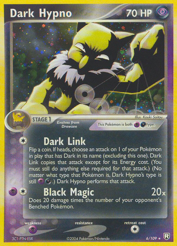 Hypnose Noire (6/109) [EX: Retour de la Team Rocket]