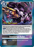 Gobernante Inmortal [BT10-104] [Cartas de Pre-lanzamiento de Xros Encounter]