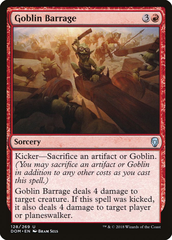 Barrage de gobelins [Dominaria]
