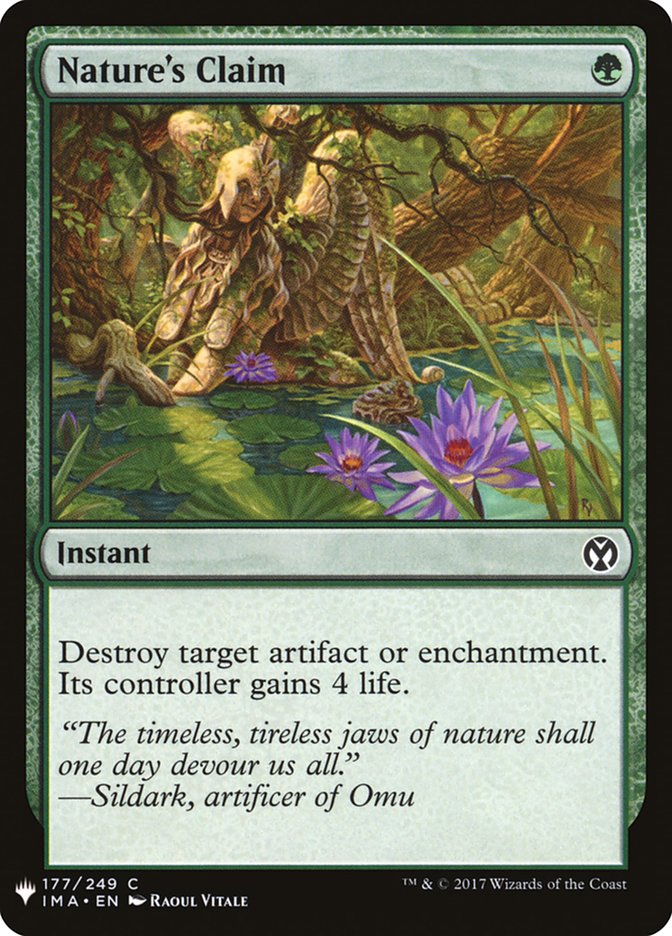 Reclamo de la naturaleza [Mystery Booster]