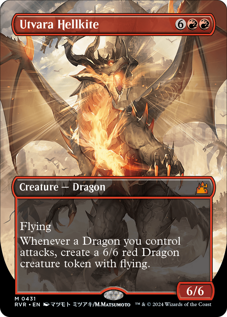 Utvara Hellkite (Anime sans bordure) [Ravnica Remastered]