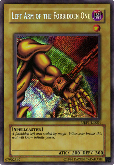 Bras Gauche de l'Interdit [UBP1-FR004] Secret Rare