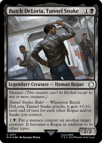 Butch DeLoria, Serpiente del Túnel (Surge Foil) [Fallout]