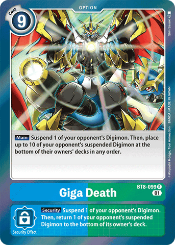 Giga Mort [BT8-099] [Nouveau Réveil]
