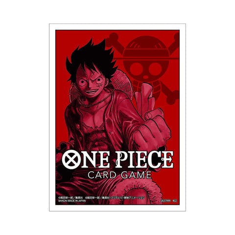 Bandai: 70 fundas para cartas - Monkey.D.Luffy