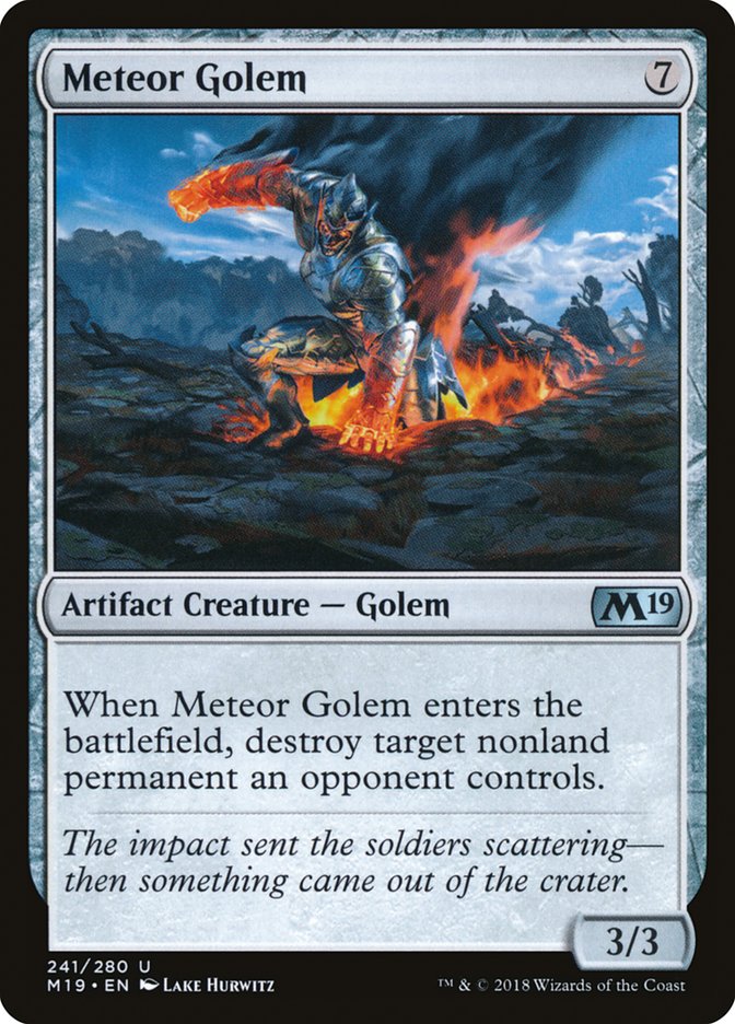Golem météore [Édition de base 2019]