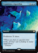 Algoritmo de Expansión (Arte Extendido) [Commander: Strixhaven: Escuela de Magos]