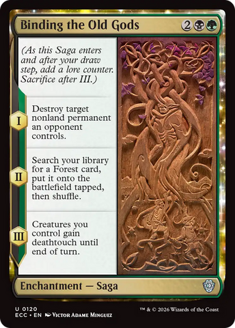 Atando a los Dioses Antiguos [Commander: Lórien en Eclipse]