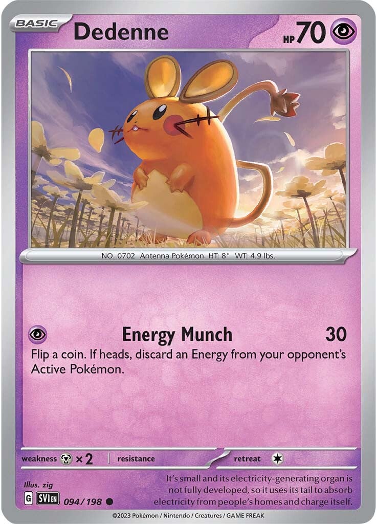 Dedenne (094/198) [Escarlata y Púrpura: Set Base]