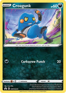 Croagunk (SWSH245) [Espada y Escudo: Cartas de promoción de estrella negra]
