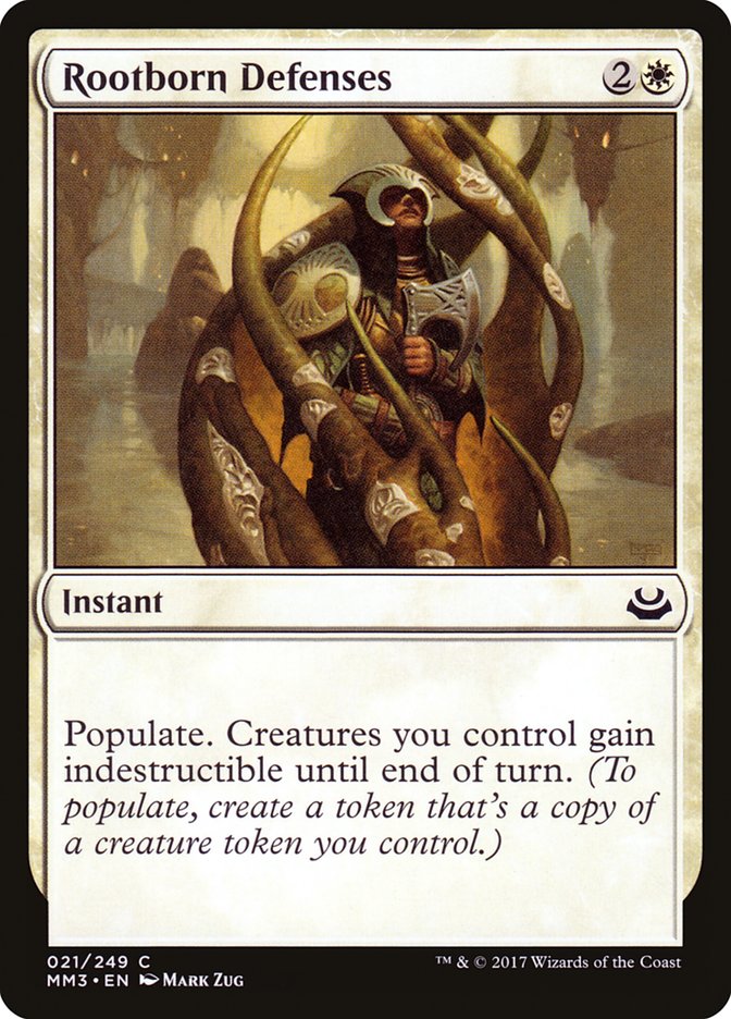 Défenses nées de la Racine [Modern Masters 2017]