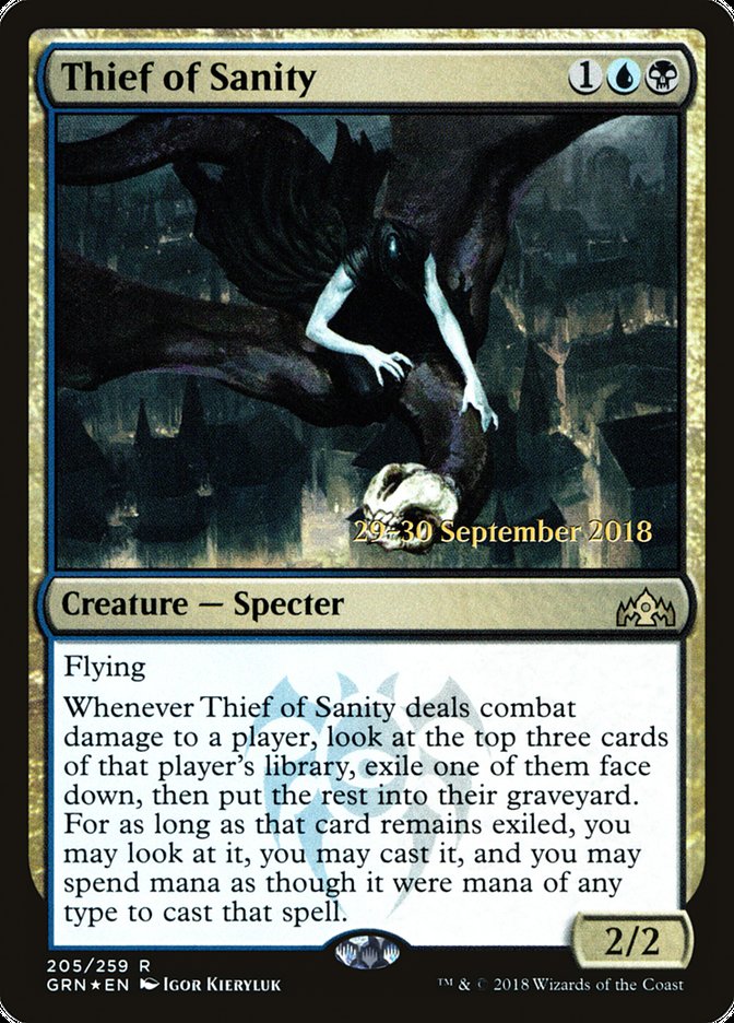 Voleuse de santé mentale [Cartes promos d'avant-première de Guildes de Ravnica]