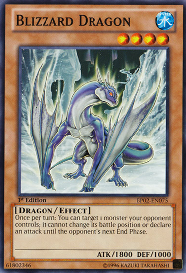 Dragón Ventisca [BP02-EN075] Rara Mosaico