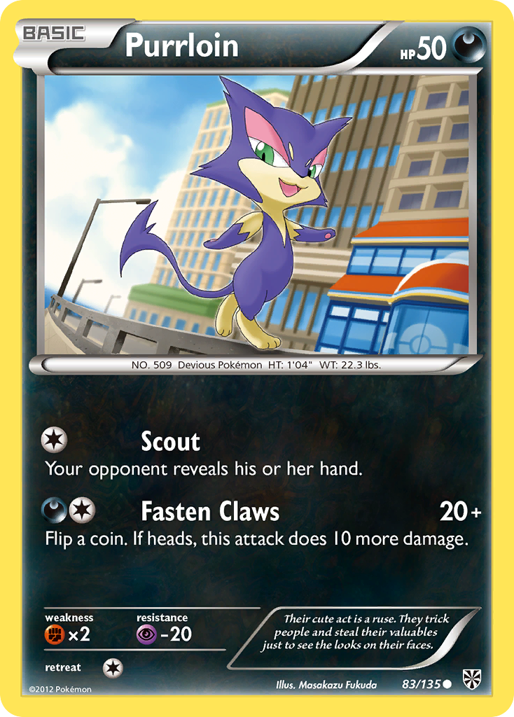 Purrloin (83/135) [Negro y Blanco: Tormenta Plasma]