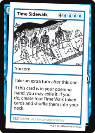 Allée du Temps (Édition 2021) [Cartes-test de boosters mystère]
